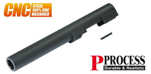 Guarder Steel Barrel for Marui&KJ M9/M92F Series -Dark Gray