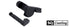Guarder Steel Disassembling Latch for Marui M9/M92F Series - Black