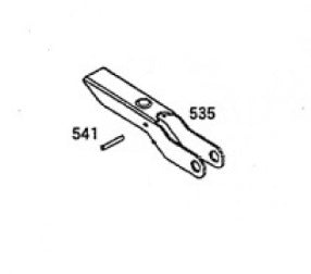 Folding Grip & Pin (Part No.535 & 541) For KSC M93RII GBB