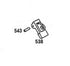 Folding Grip Holder & Pin(Part No.538 & 543) For KSC M93RII GBB