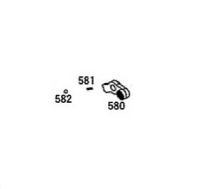 Safety Set (Part No.580-582) For KSC M93RII GBB