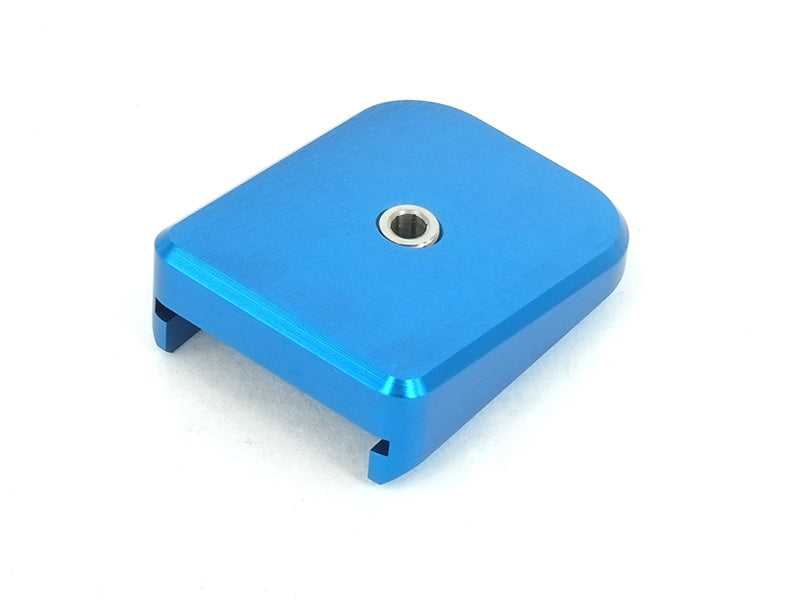Airsoft Masterpiece Aluminum Magazine Base For Marui 5.1 (Blue) – Rainbow 8
