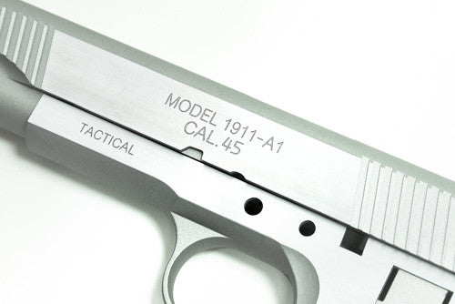 Guarder Aluminum Kit with Altamont Wood Grip for MARUI MEU .45 - (S.A. TRP/Cerakote/Hairline Polishing)