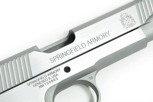 Guarder Aluminum Kit with Altamont Wood Grip for MARUI MEU .45 - (S.A. TRP/Cerakote/Hairline Polishing)