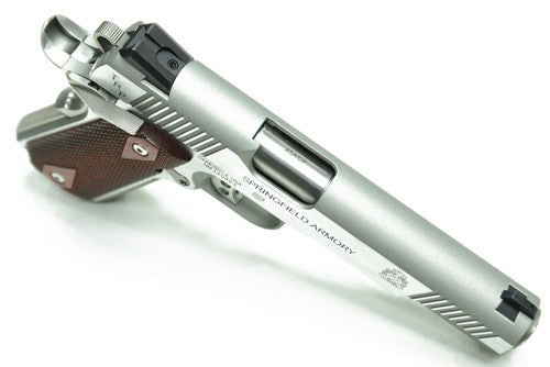 Guarder Aluminum Kit with Altamont Wood Grip for MARUI MEU .45 - (S.A. TRP/Cerakote/Hairline Polishing)