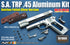 Guarder Aluminum Kit with Altamont Wood Grip for MARUI MEU .45 - (S.A. TRP/Cerakote/Hairline Polishing)