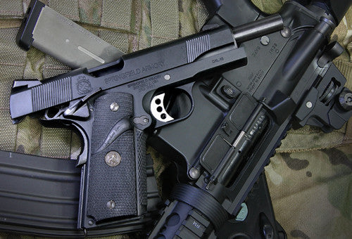 Guarder Aluminum Slide & Frame for MARUI MEU.45 (Black)