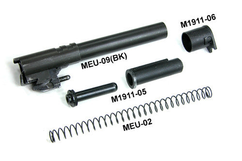 Guarder Aluminum Slide & Frame for MARUI MEU.45 (TRP/Electroplating Silver)