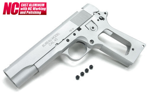 Guarder Aluminum Slide & Frame for MARUI MEU.45 (FBI/Alum. Color)