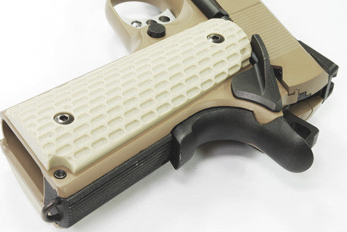 Guarder Springfield Aluminum Slide & Frame Kit for Marui MEU (Tan ...