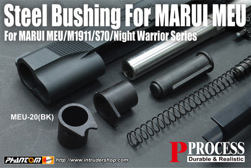 Guarder Steel Bushing for Marui MEU (Black)