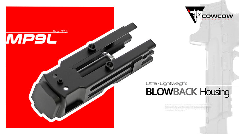 CowCow Ultra Light Blowback Housing For Marui M&P9L