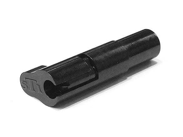 Airsoft Masterpiece CNC Stainless Steel Magazine Release Catch - STI Style (Matt Black)