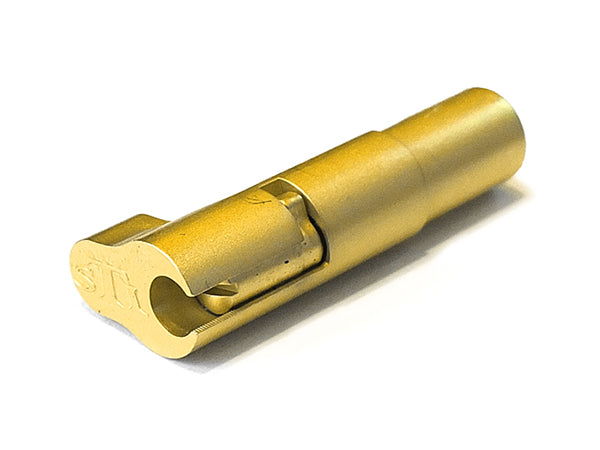 Airsoft Masterpiece CNC Stainless Steel Magazine Release Catch - STI Style (Gold)