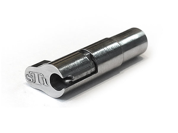 Airsoft Masterpiece CNC Stainless Steel Magazine Release Catch - STI Style (Silver)