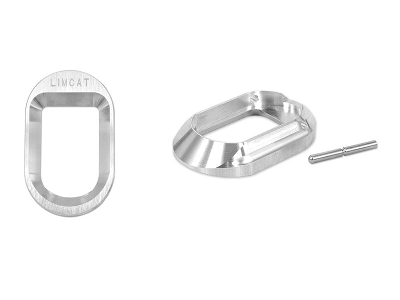 Airsoft Masterpiece CNC LimCat Magwell for AA Standard Rule (Silver)