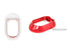 Airsoft Masterpiece CNC Magwell with rubber bottom (Red)