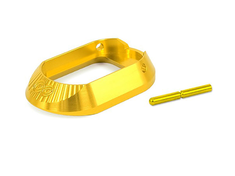 Airsoft Masterpiece Infinity Magwell for AA IPSC Standard Rule Type 2 (Gold)