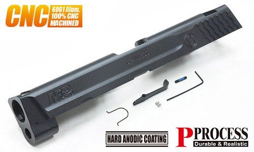 Guarder Aluminum CNC Slide for MARUI M&P9 (Standard/Black)