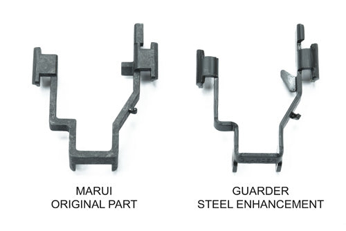 Guarder Steel Slide Stop for MARUI M&P9 (Black)