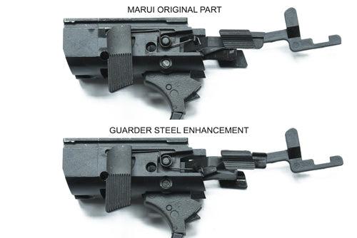 Guarder Steel Slide Stop for MARUI M&P9 (Black)