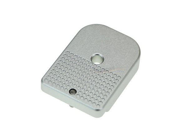 CowCow D01 Dottac MagBase For Hi-Capa GBB Magazine (Silver)