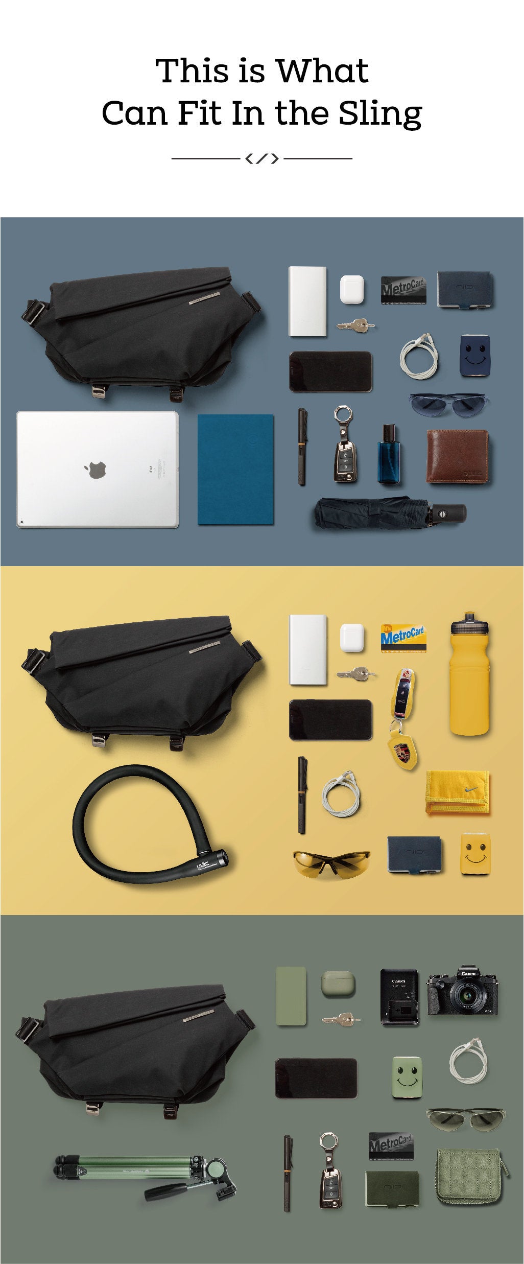 NIID R1 Radiant Urban Sling