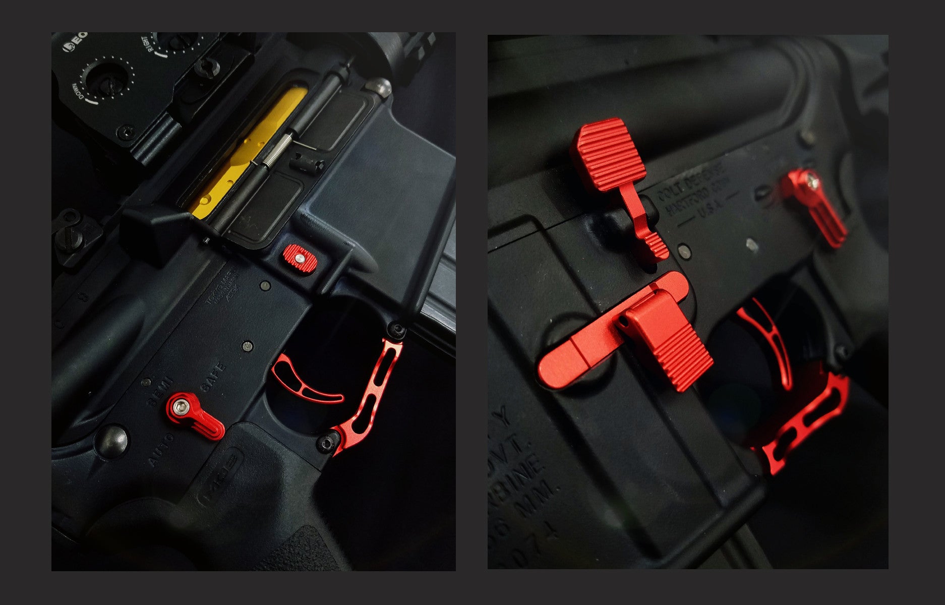 DP Match Trigger For TM M4A1 MWS (Red)
