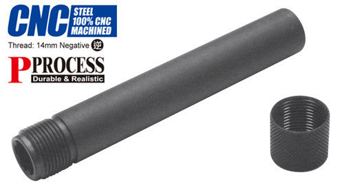 Guarder Steel Threaded Outer Barrel for TM P226 (14mm Negative)