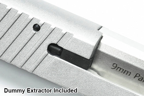 Guarder Aluminum Slide & Frame For MARUI P226 Rail (Silver/No Marking) - 2022 New Version