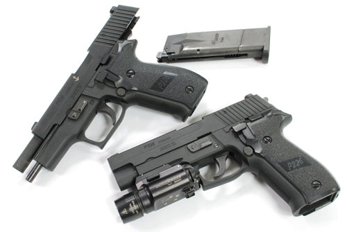 Guarder Aluminum Slide & Frame For MARUI P226 Rail (Silver/No Marking) - 2022 New Version