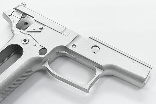 Guarder Aluminum Slide & Frame For MARUI P226 Navy (Silver/MK24 Marking) - 2022 New Version