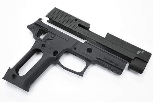 Guarder Aluminum Slide & Frame For MARUI P226 E2 (Black/E2 Marking) - 2022 New Version