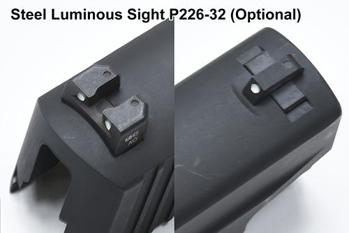 Guarder Steel CNC Slide Set for MARUI P226/E2 (Black/Early Ver. Marking)