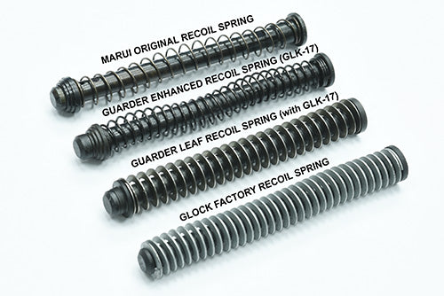 Guarder 80mm Steel Leaf Recoil Spring For Guarder G17/18C, M&P9 Recoil Guide Rod