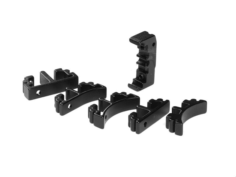Airsoft Masterpiece Aluminum SV Puzzle Trigger Base - Black