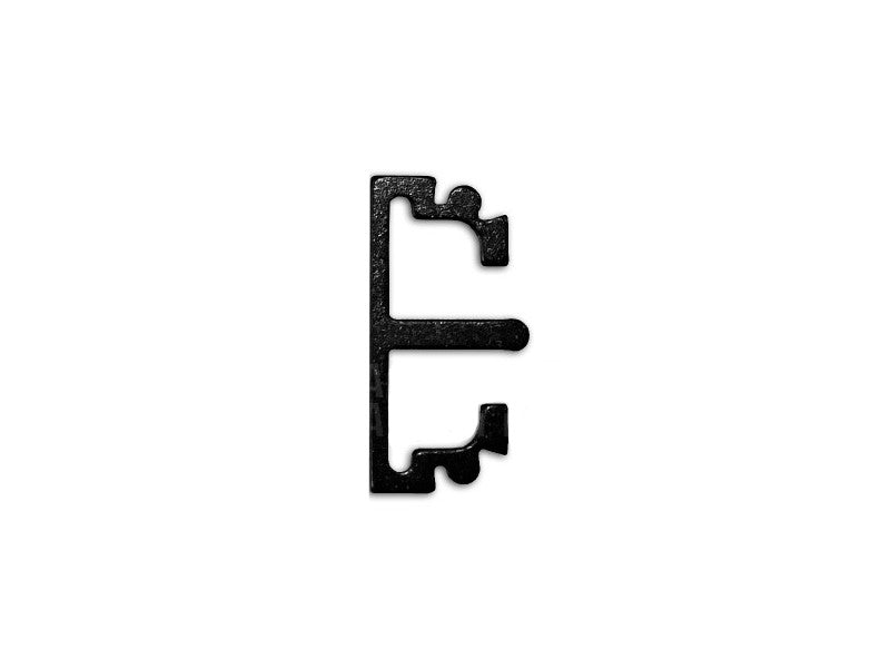 Airsoft Masterpiece Aluminum SV Puzzle Trigger Ring - Long Flat Black