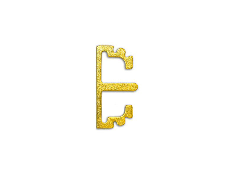 Airsoft Masterpiece Aluminum SV Puzzle Trigger Ring - Long Flat Gold