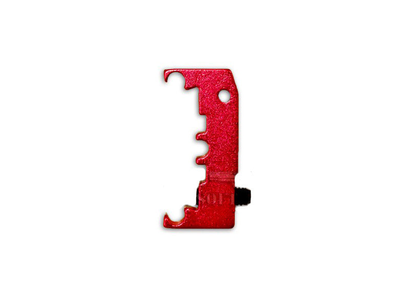 Airsoft Masterpiece Aluminum SV Puzzle Trigger Base - Red