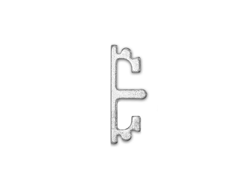 Airsoft Masterpiece Aluminum SV Puzzle Trigger - Short Flat Silver