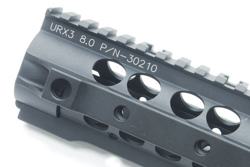 URX3 8.0 Rail System - For Marui AEG Buttstock Wire & KJ / Tanio-Koba M4 GBB