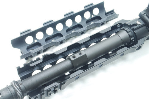 URX3 8.0 Rail System - For Marui AEG Buttstock Wire & KJ / Tanio-Koba M4 GBB