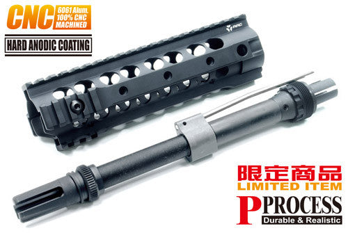 URX3 8.0 Rail System - For Marui AEG Buttstock Wire & KJ / Tanio-Koba M4 GBB