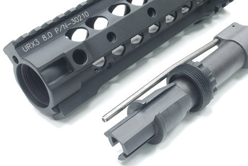 URX3 8.0 Rail System - For Marui AEG Buttstock Wire & KJ / Tanio-Koba M4 GBB