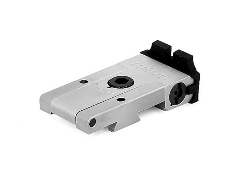 Airsoft Masterpiece Aluminum Rear Sight for Hi-CAPA - Infinity (Silver)