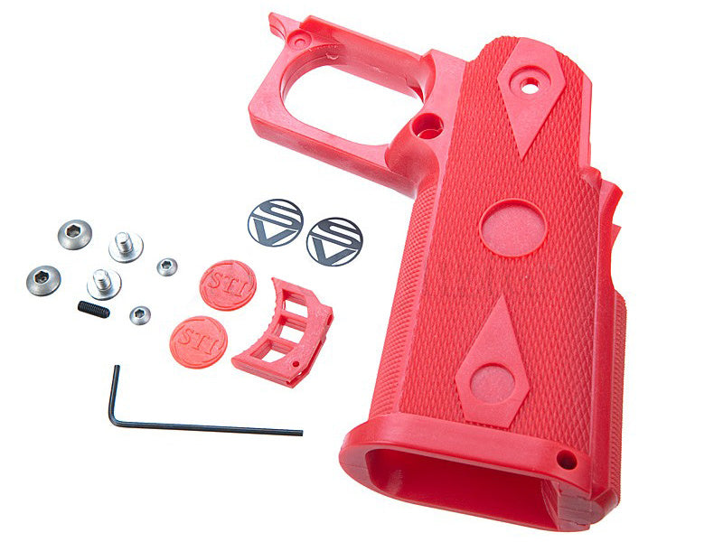 Shooters Design SV/STI Real Grip for Marui Hi-Capa 5.1 (Red)