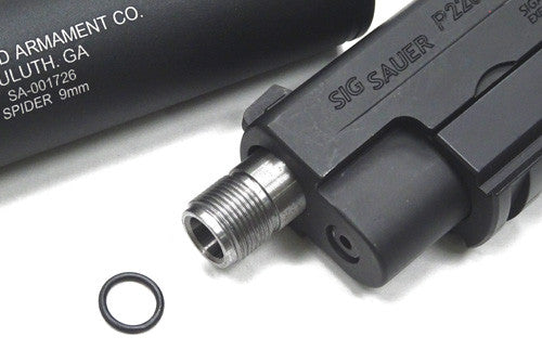 Guarder AAC Compact Pistol Silencer (14mm CW Positive)