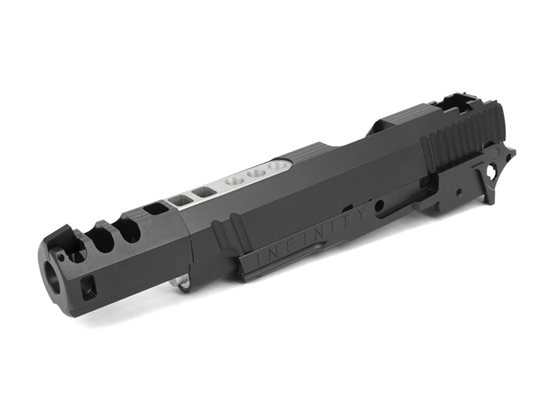 Airsoft Masterpiece Infinity HERO Open Slide Kit (Black) with Gold Barrel