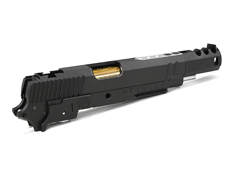 Airsoft Masterpiece Infinity HERO Open Slide Kit (Black) with Gold Barrel