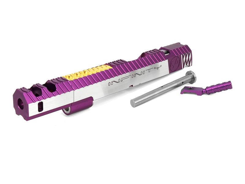 Airsoft Masterpiece Infinity IMM Cross ver. Open Slide (Purple, Two Tones)